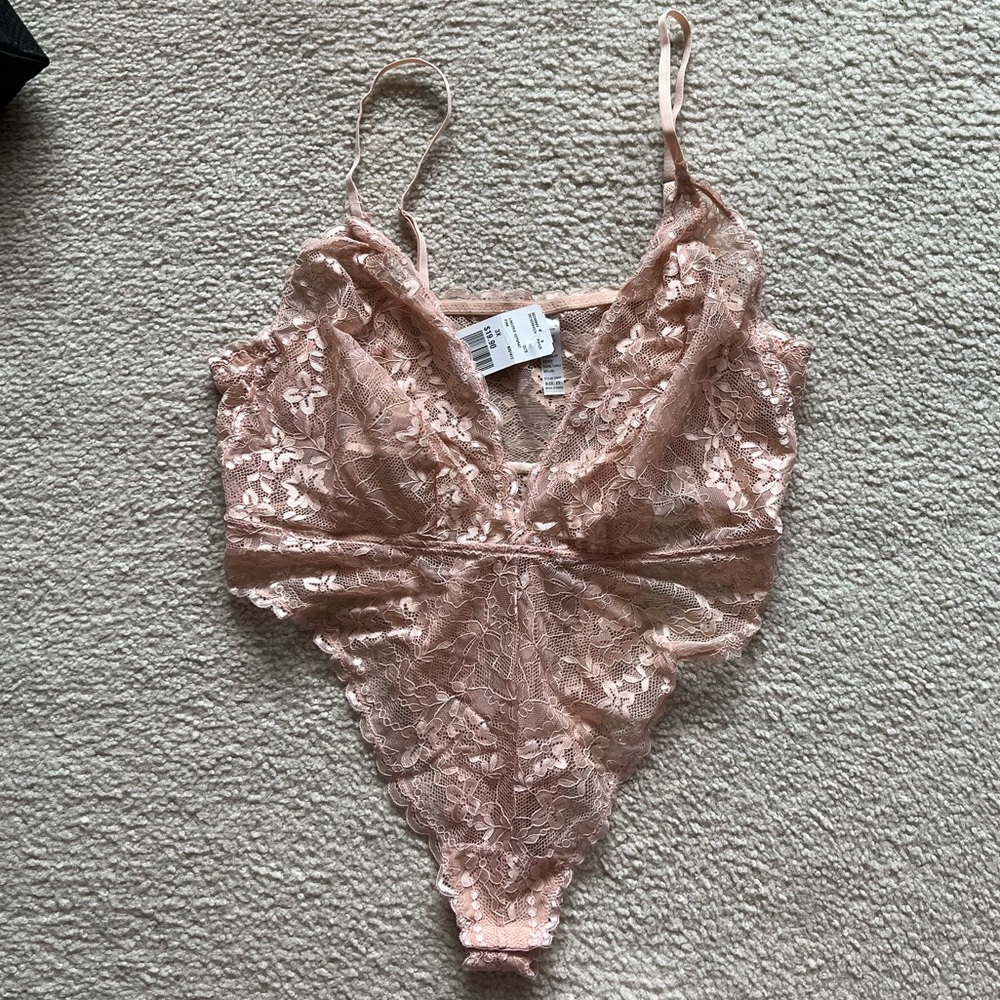 Pink one piece